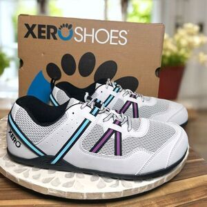 Xero Shoes Prio Lunar Minimalist Running Training Sneakers White Women’s Size 12